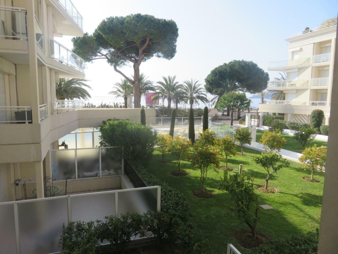 Stunning 2 Bed, 2 Bath Apt On The Cannes Sea Front Has Swimming Pool And Is A Secure Modern Building 464 外观 照片